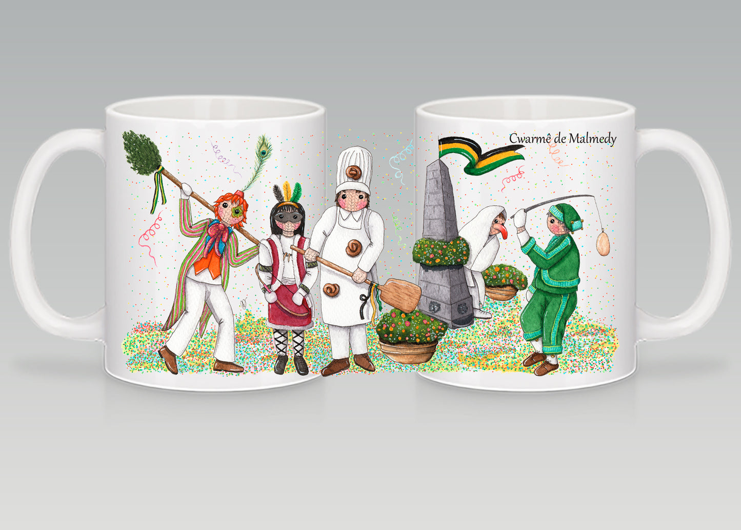 La tasse du Cwarmê de Malmedy modèle 2