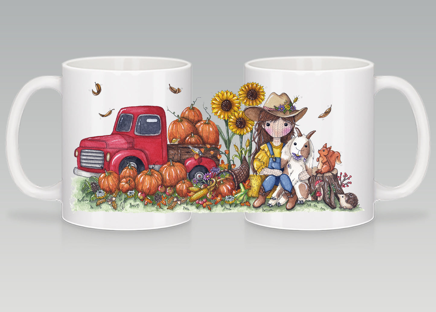 La tasse "Les plaisirs d'automne"