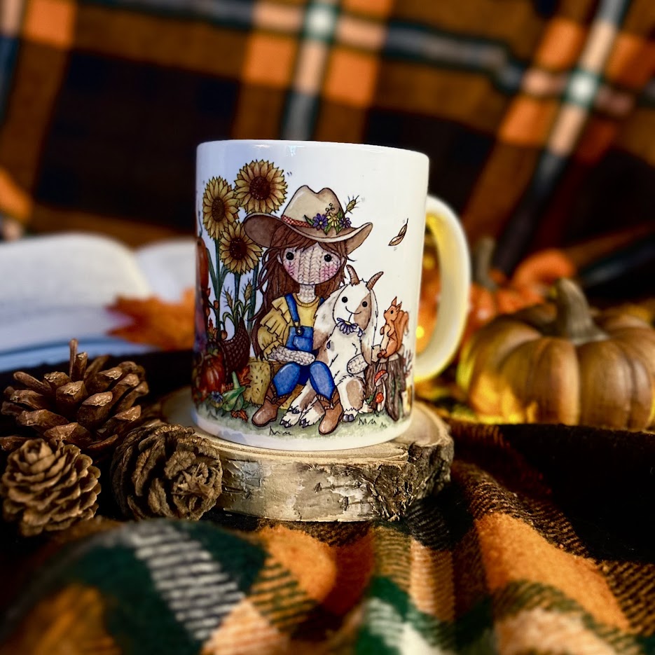 La tasse "Les plaisirs d'automne"