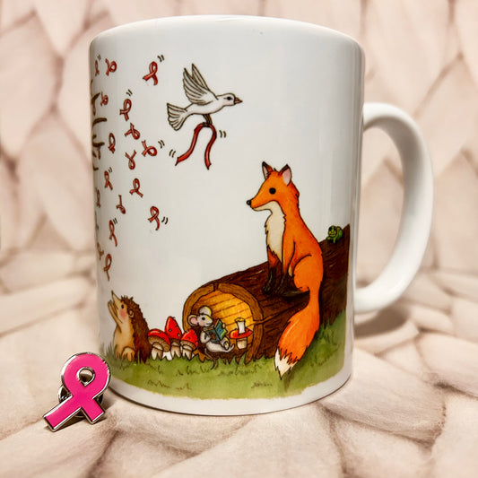 La tasse « Aux rubans d’espoir »