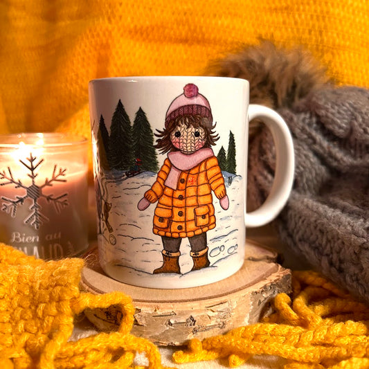 Tasse « Les plaisirs d’hiver »